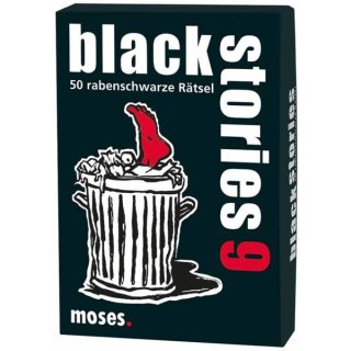 Black storys 9  50 rabenschwarze R&auml;tsel, Das Krimi Kartenspiel