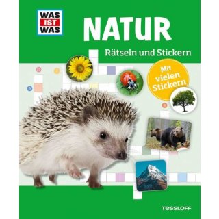 WIW Natur R&auml;tseln &amp; Stickern