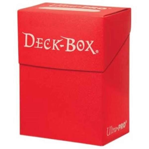 Sammelkarten Deckbox Farbe Rot
