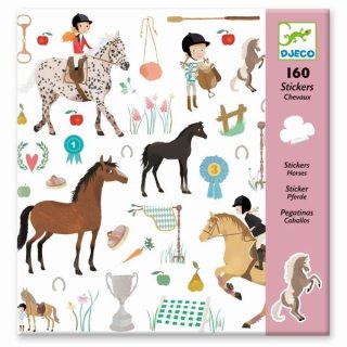 Djeco Sticker: Pferde