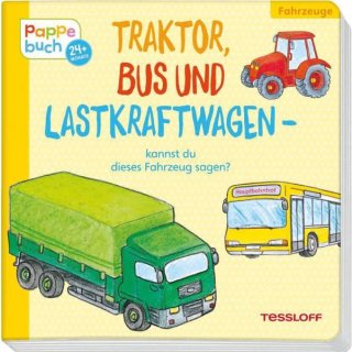 Traktor, Bus und Lastkraftwagen Kinderbuch