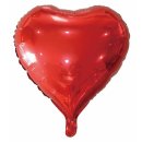 Folienballon Herz rot, 43cm