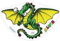 Einleiner Drachen Elwin 92x62cm