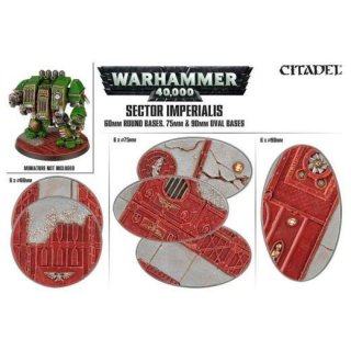 Sector IMPERIALIS: 60MM RD+75/90MM OVAL BASES