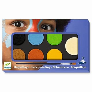 Djeco Kinderschminken: Palette 6 Farben - Natur *