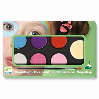 Djeco Kinderschminken: Palette 6 Farben - Sweet *
