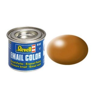 Email Color Holzbraun, seidenmatt, 14ml, RAL 8001 Modellbaufarbe Revell