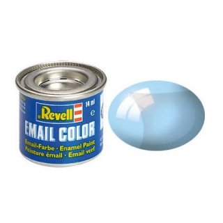 Email Color Blau, klar, 14ml Revell Modellbaufarbe