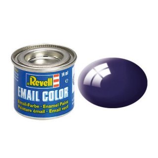 Email Color Nachtblau, gl‰nzend, 14ml, RAL 5022 Revell Modellbaufarbe