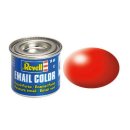 Email Color Leuchtrot, seidenmatt, 14ml, RAL 3024 SM332 Revell Modellbaufarbe