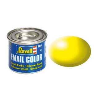 Email Color Leuchtgelb, seidenmatt, 14ml, RAL 1026 SM312 Modellbaufarbe Revell