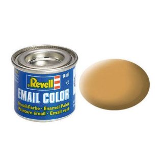 Email Color Ocker, matt, 14ml, RAL 1011 Matt88 Modellbaufarbe Revell