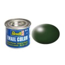 Email Color Dunkelgr&cedil;n, seidenmatt, 14ml, RAL 6020 SM363 Modellbaufarbe Revell