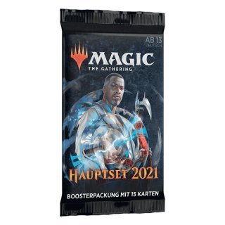 1 MAGIC THE GATHERING MTG Core Set 2021 Booster Englisch