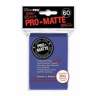 Blue Pro-Matte Sleeves (small)(60 Stück)