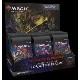 1 Magic the GATHERING MTG - Adventures in the Forgotten Realms Set Booster Englisch
