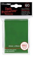 Sammelkarten Hülleb Farbe Grün 60 Stück...