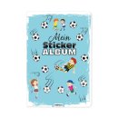 Mein Stickeralbum Fußball A5 Format 24 Seiten