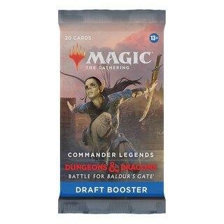 1 MAGIC THE GATHERING - Commander Legends Baldurs Gate Draft Booster Deutsch MTG