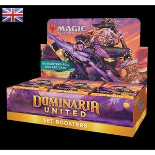 3 Magic the Gathering Dominaria United Set Booster Englisch