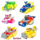 1 Paw Patrol Mighty Charged Up Basic Vehicle 6 fach sortiert