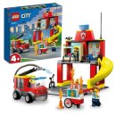 LEGO 60375 City Feuerwehrstation und Löschauto