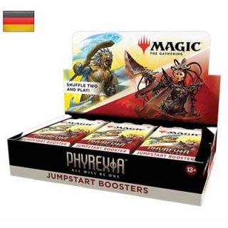 3 Magic the Gathering MTG - Phyrexia: All Will Be One Jumpstart Booster - Deutsch