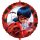 Folienballon Miraculous Lady Bug Durchmesser 46cm rot für Helium