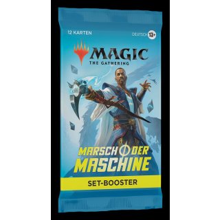 1 Magic the Gathering MTG - March of the Machine Set Booster - Deutsch