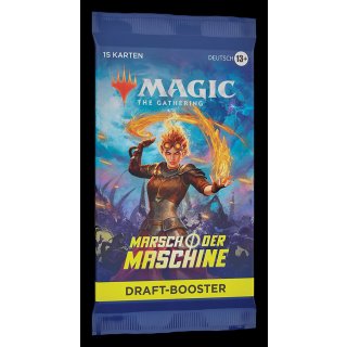 3 Magic the Gathering MTG - March of the Machine Draft Booster Englisch