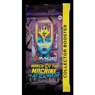 1 Magic The Gathering - March of the Machine: The Aftermath Collectors Booster Englisch