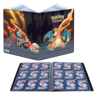Pokemon Glurak 9-Pocket Portfolio Sammelalbum für 180 Karten