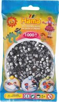 Hama Bügelperlen silber 1000 Stück Beutel