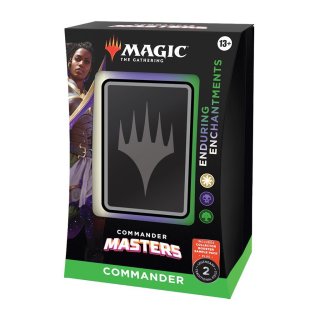 1 Magic the Gathering MTG - Commander Masters Commander Deck Ewige Verzauberung- Englisch