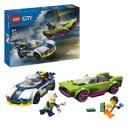 LEGO 60415 City Verfolgungsjagd mit Polizeiauto und Musc