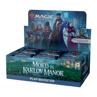 1 MAGIC THE GATHERING MTG - Murders at Karlov Manor Play Booster  - Englisch