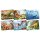1 Goki Dino Puzzle, 6 fach sortiert