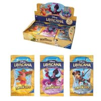 1 Disney Lorcana Tintenlande Sammelkarten Booster Deutsch