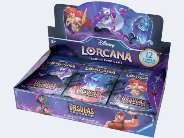 1 Disney Lorcana Ursulas Rückkehr Sammelkarten Booster Deutsch