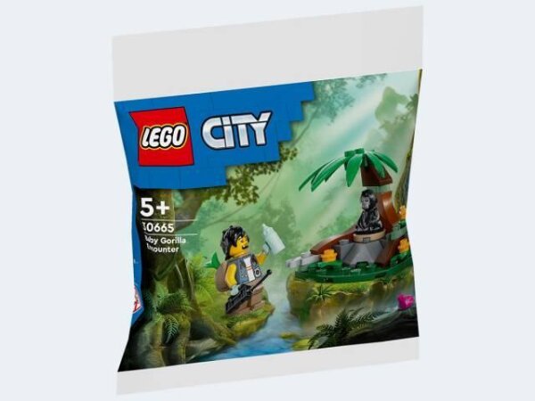 LEGO 30665 Polybag City Dschungelforscher + Baby-Gorilla