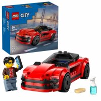 LEGO 60448 CITY Fahrzeuge Roter Sportwagen