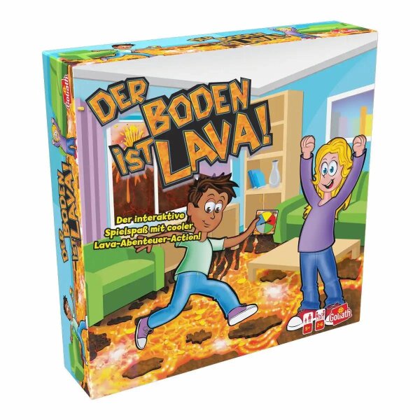 Kinder-Spiel Der Boden ist Lava