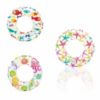 1 Schwimmring Lively Print mehrfarbig Ø51cm 3fach...