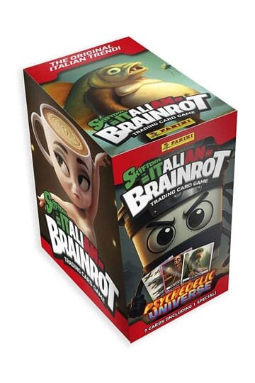 1 Italian Brainrot Trading Cards Flow Packs Sammelkarten Booster