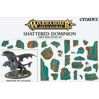 Age of Sigmar SHATTERED DOMINION LARGE BASE DETAIL