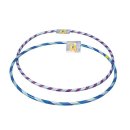 1 Hula Hoop mit Glitter Lila/Blau ca 60 cm